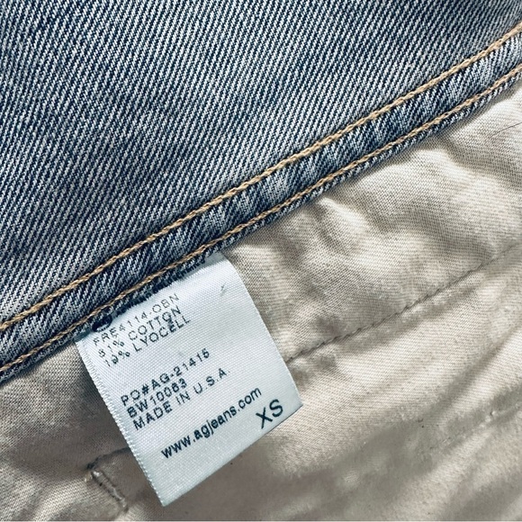 AG The Nancy Drop Shoulder Jean Jacket - Sz XS - Picture 6 of 10